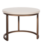 Salontafel Madison Sand | Set van 3 | Mangohout