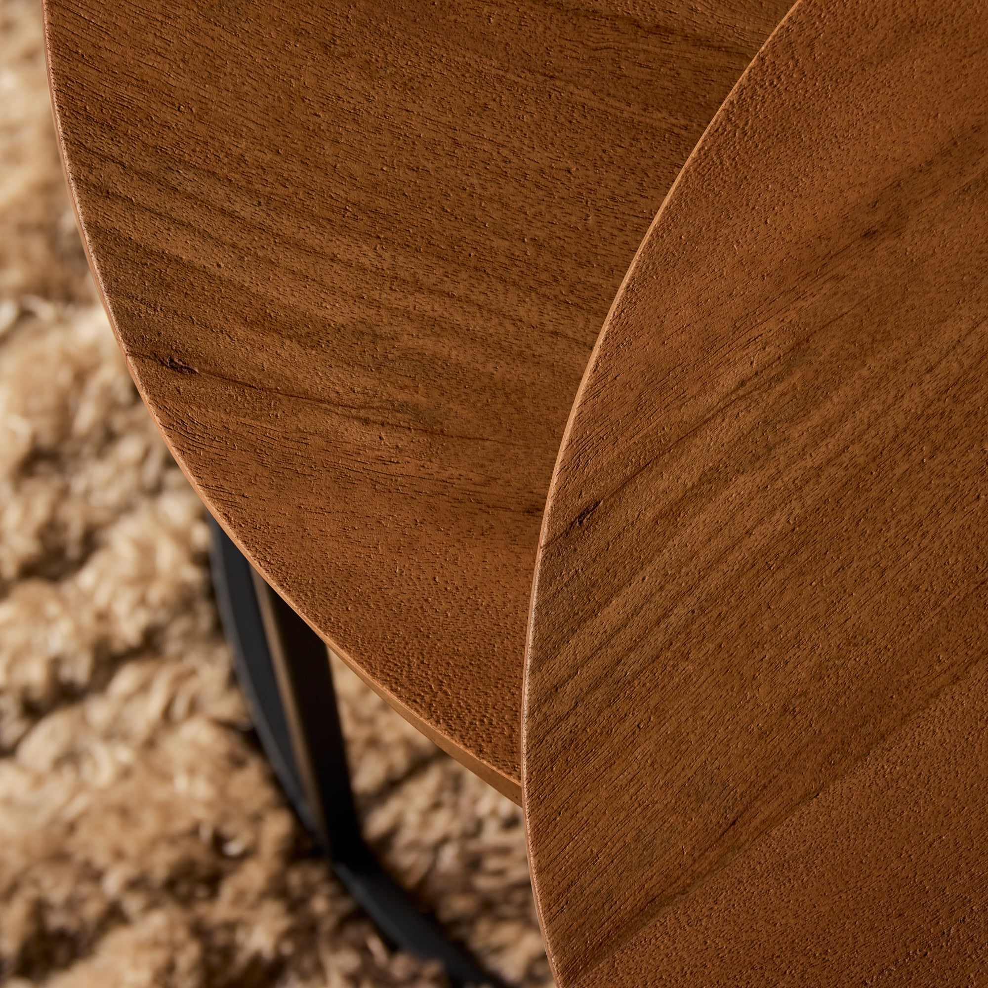 Salontafel Madison | Set van 2 | Massief mango naturel