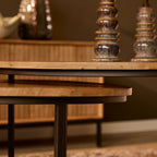 Salontafel Madison | Set van 2 | Massief mango naturel