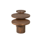 Salontafel Set Maya | 3-delig | Mangohout brown