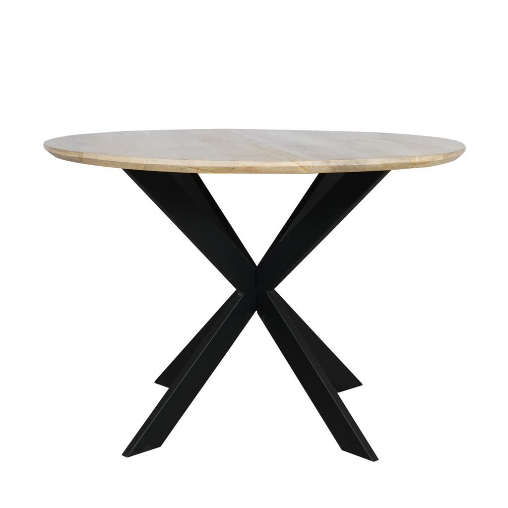 Eettafel Ferris | Ø110 | Massief eiken naturel