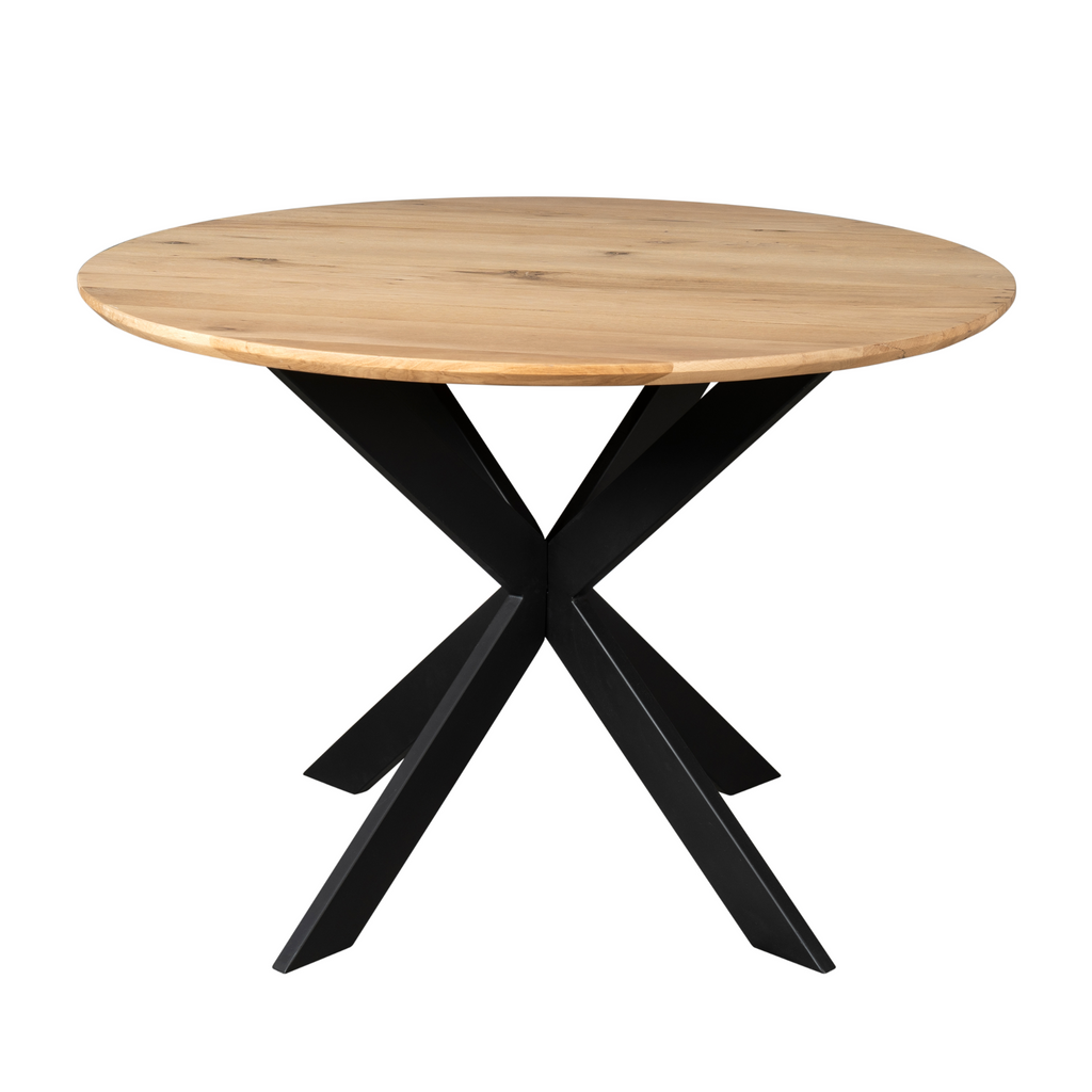 Eettafel Ferris | Ø110 | Massief eiken naturel