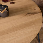 Eettafel Ferris | Ø110 | Massief eiken naturel