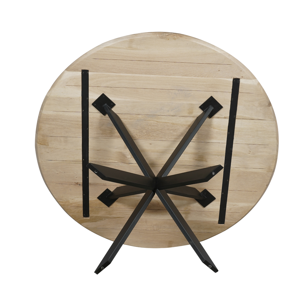 Eettafel Ferris | Ø110 | Massief eiken naturel