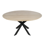 Eettafel Ferris | Ø110 | Massief eiken naturel