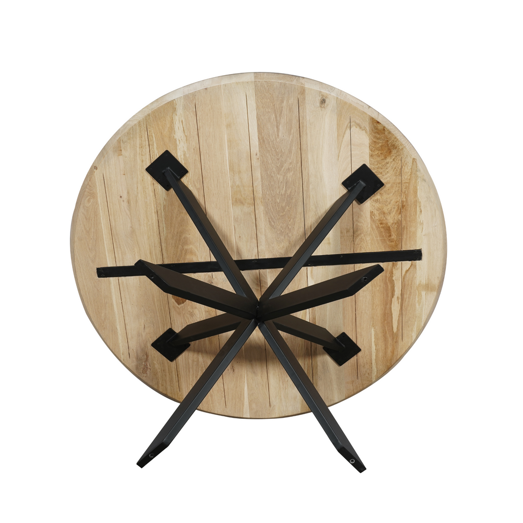 Eettafel Ferris | Ø110 | Massief eiken naturel