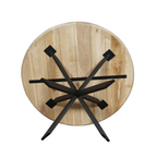Eettafel Ferris | Ø110 | Massief eiken naturel