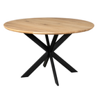Eettafel Ferris | Rond Ø130 | Massief eiken naturel