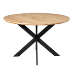 Eettafel Ferris | Rond Ø130 | Massief eiken naturel