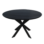 Eettafel Ferris | Rond Ø130 | Europees eiken naturel