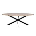 Eettafel Ferris | 3 cm blad | Europees eiken