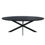 Eettafel Ferris | Massief eiken 3 cm | 210x100