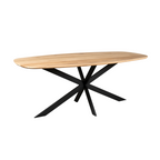 Eettafel Ferris | Massief eiken | 200×100 cm