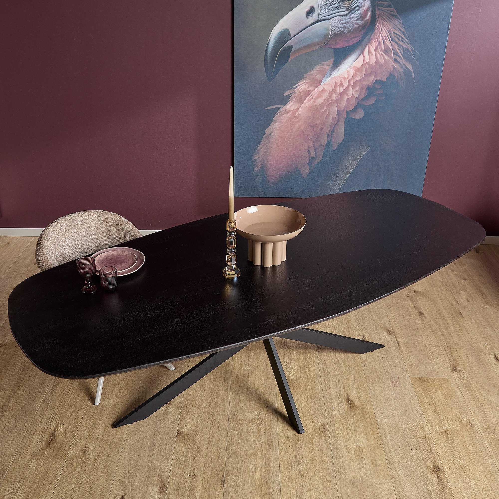 Eettafel Ferris | Massief eiken | 200x100