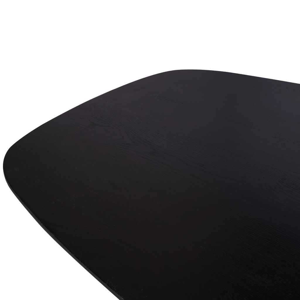 Eettafel Ferris | Massief Eiken 240x110 | Stalen frame