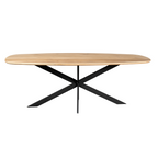 Eettafel Ferris | Massief Europees eiken | 240x110