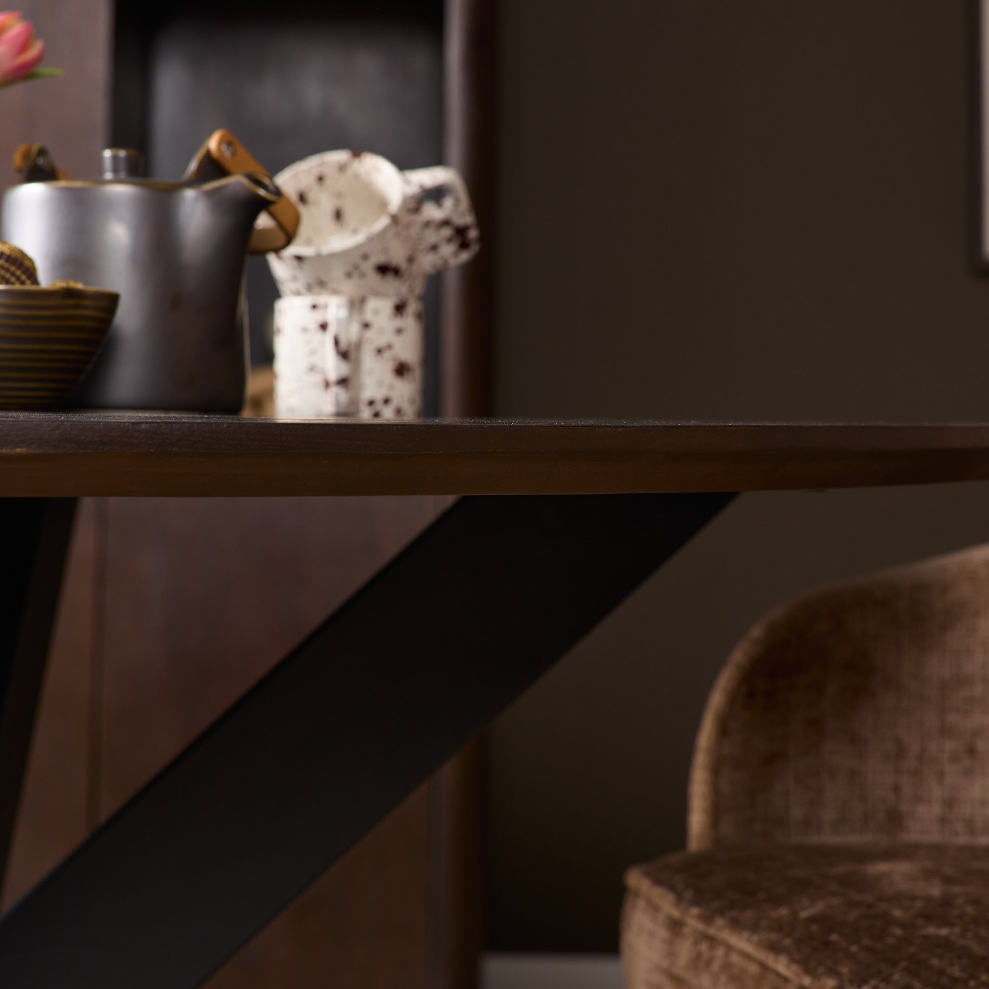 Eettafel Ferris | Massief Eiken | Ø150 cm