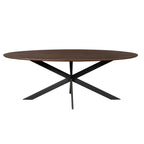 Eettafel Ferris | Massief eiken | Stalen frame