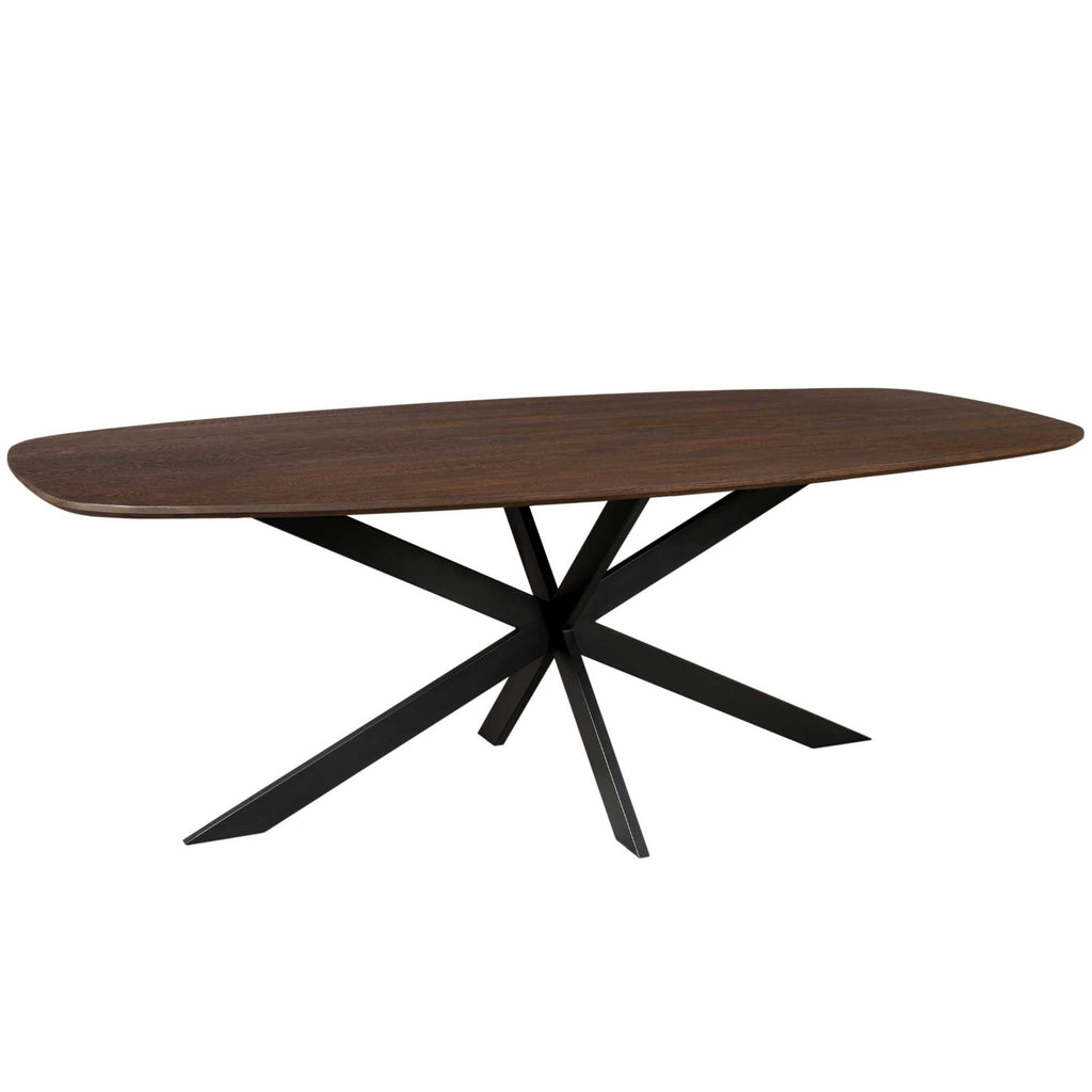 Eettafel Ferris | 3 cm Europees eiken | Stalen frame