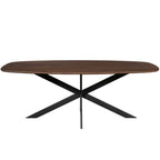 Eettafel Ferris | 3 cm Europees eiken | Stalen frame