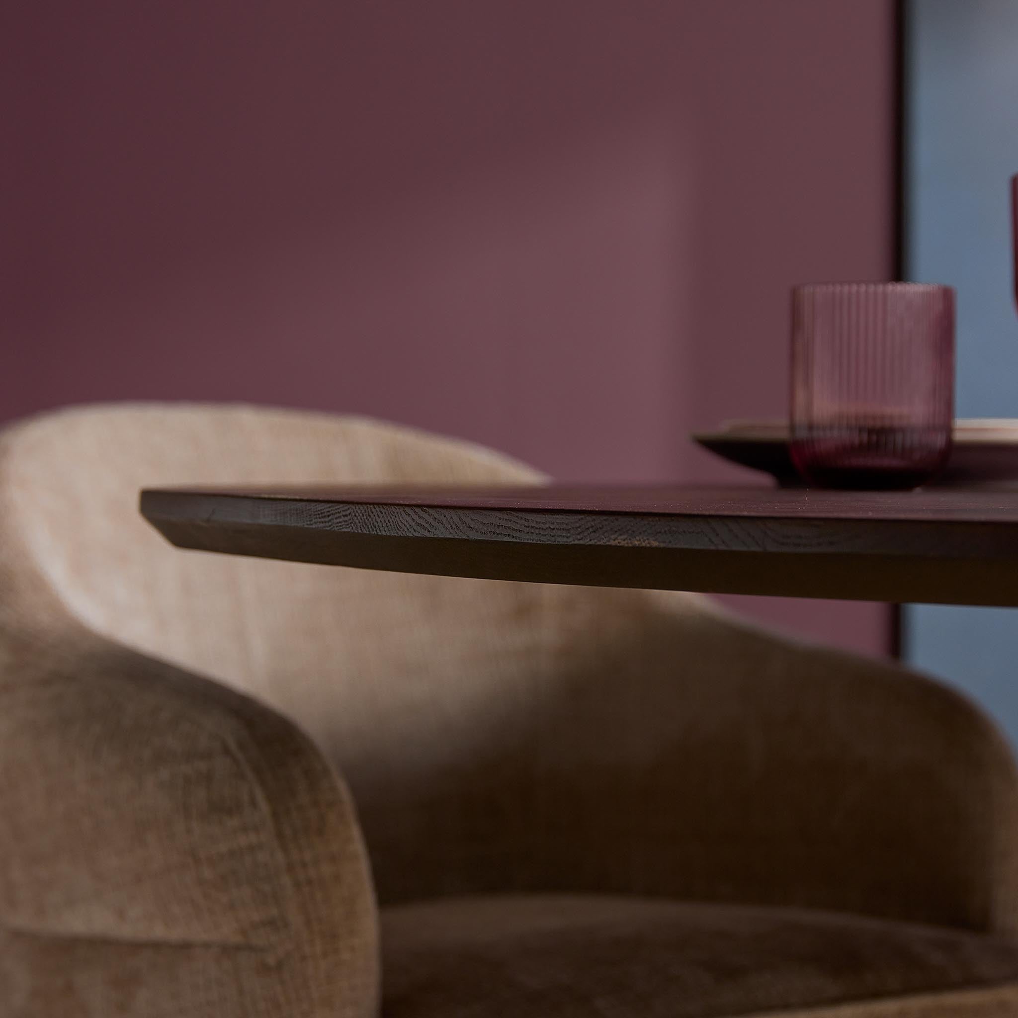 Eettafel Ferris | 3 cm Eiken | Stalen frame 180x90