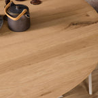 Eettafel Ferris | Massief eiken | 150x150