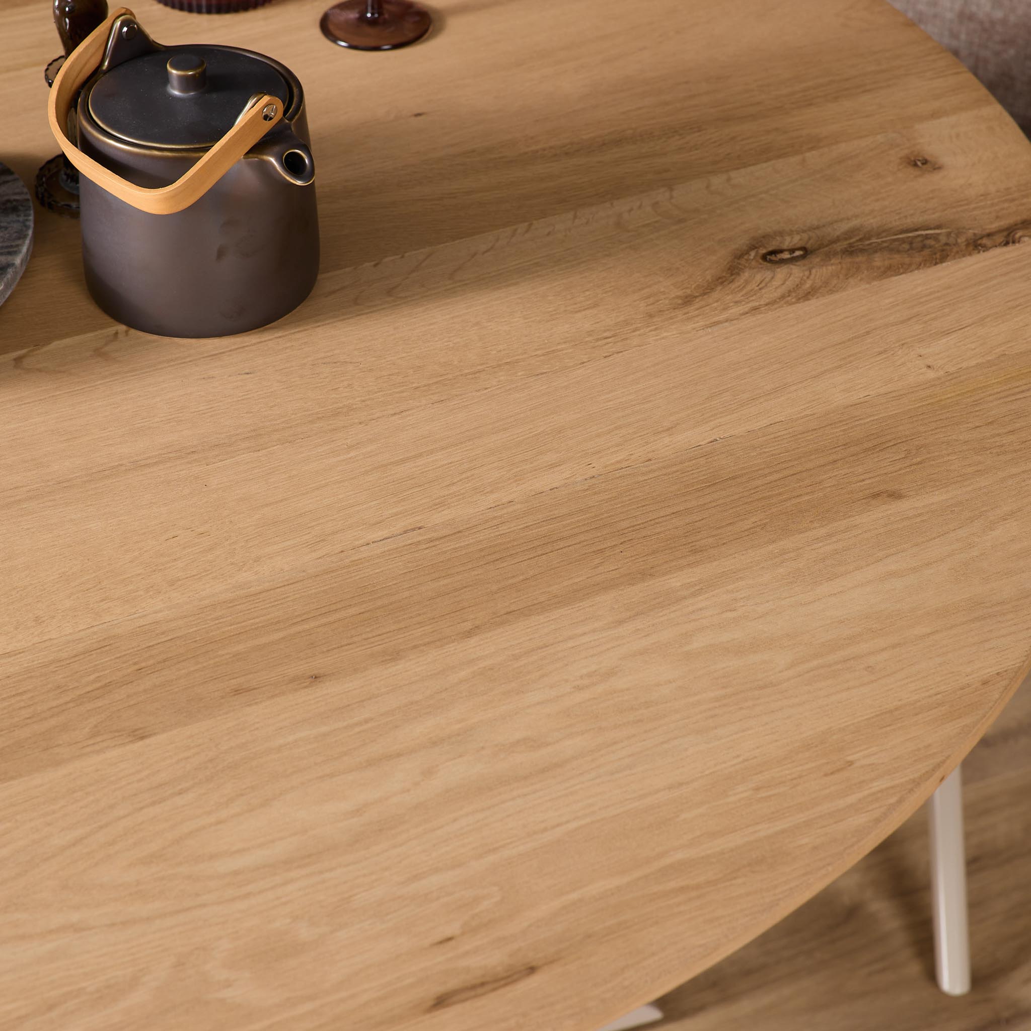 Eettafel Ferris | Massief eiken | 150x150