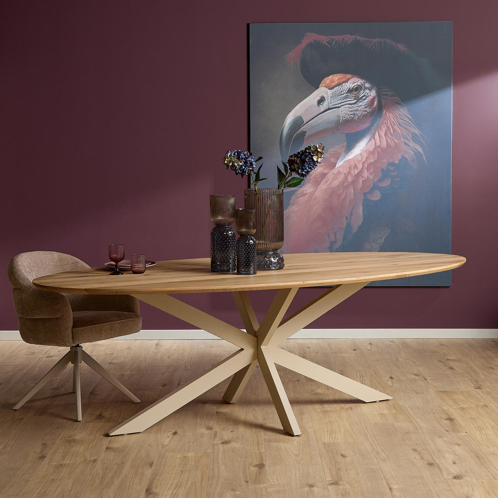 Eettafel Ferris | Massief eiken | 210x100