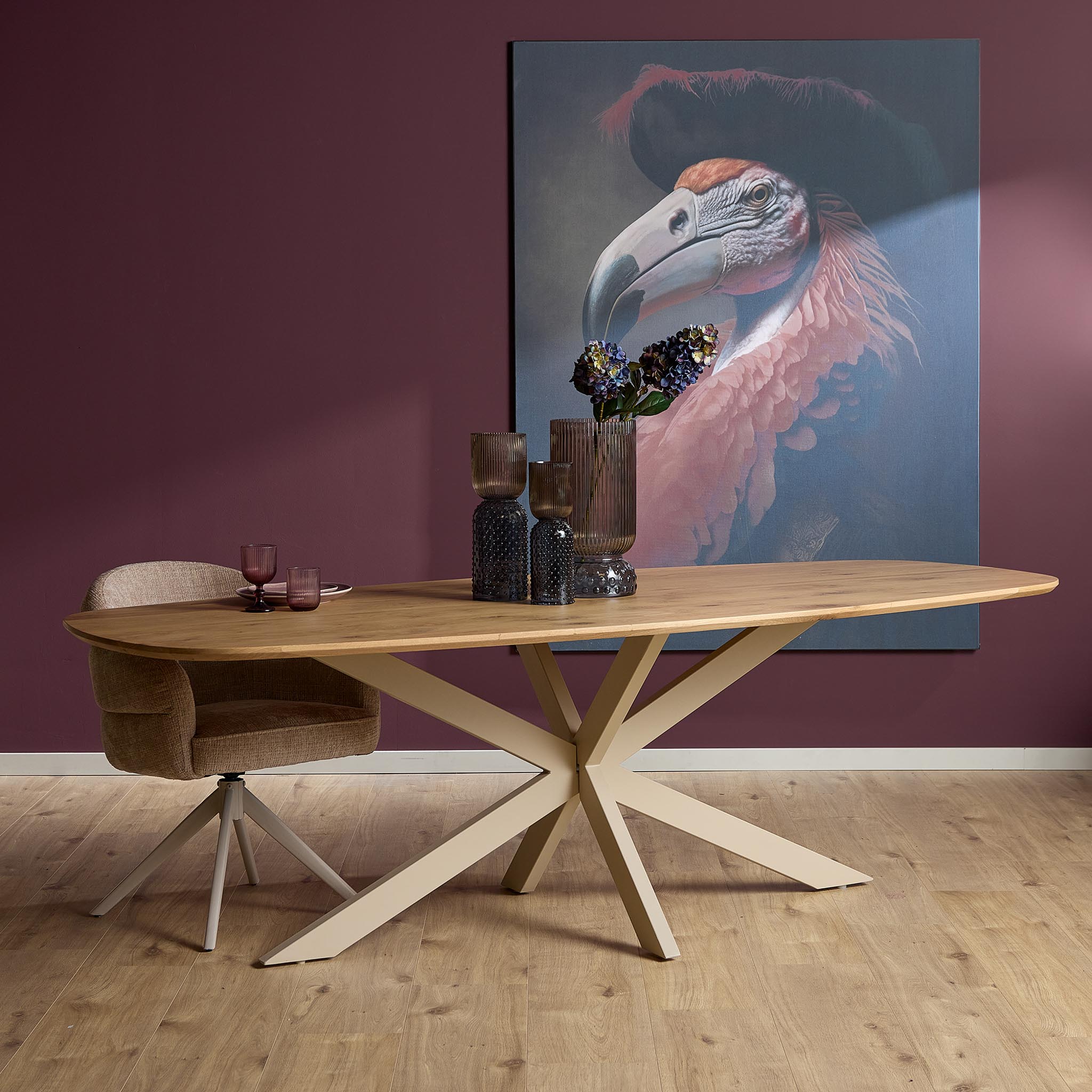 Eettafel Ferris | 240x110 | Massief eiken
