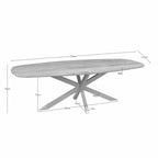 Eettafel Ferris | 240x110 | Massief eiken