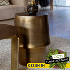 Bijzettafel Glamor | Aluminium | Gouden finish