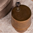 Bijzettafel Glamor | Aluminium | Gouden finish