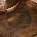 Salontafel Puck | Set van 2 | Goud & Zwart