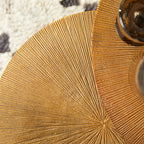 Bijzettafel Set Ryas | 3-delig | Goud & Zwart