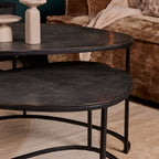 Salontafel Set Lana | Set van 2 | Aluminium blad