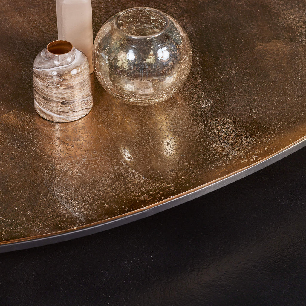 Salontafel Set Jarrel | Set van 2 | Goud & Zwart