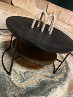 Salontafel Lecia | Rond | Zwart & Goud