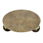 Salontafel Ziva | Goud Aluminium | Ø90 cm