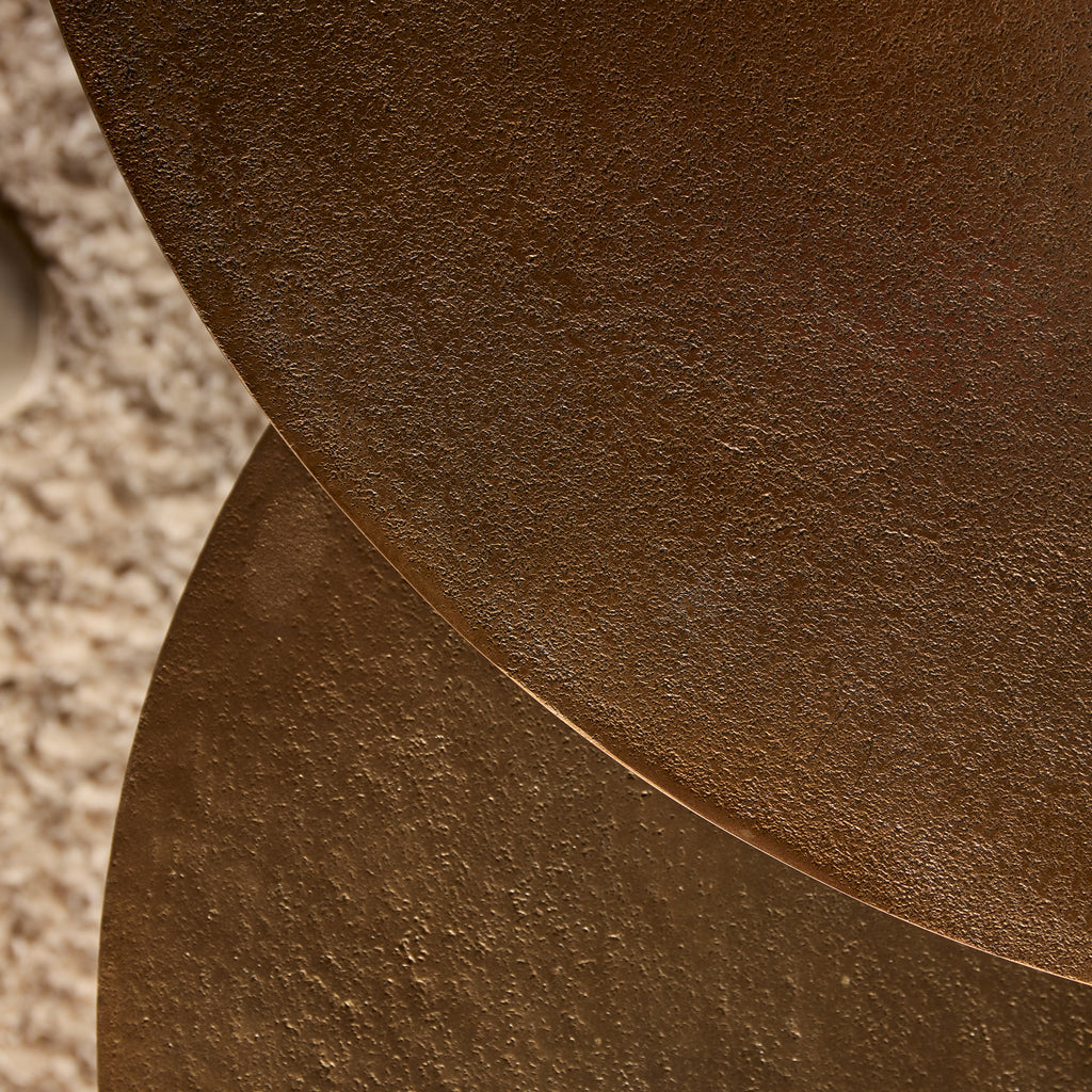 Salontafel Luna | Set van 2 | Aluminium Goud