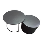Salontafel Ziva | Goud Aluminium | Ø90 cm