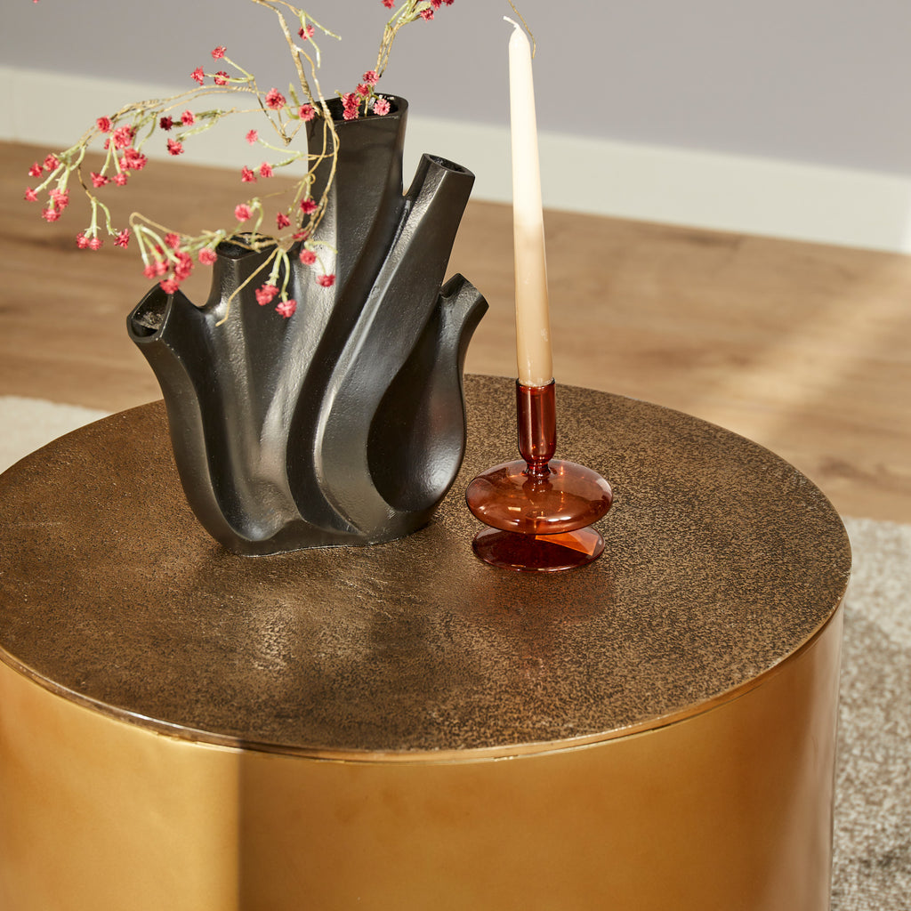 Salontafel Fiore | Aluminium | Antiek goud