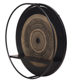 Wandrek Mae | Massief hout | Zwart