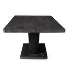 Eetkamertafel Voco | Mangohout | Zwart gelakt