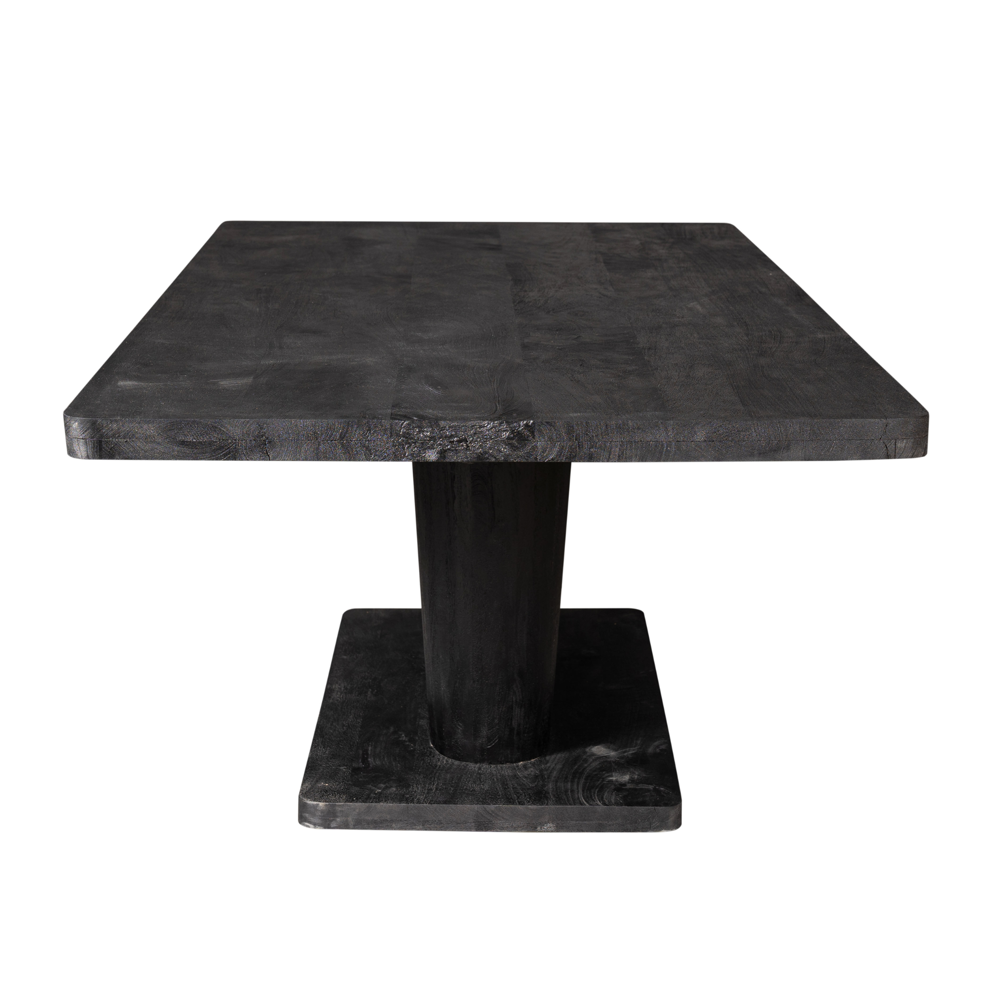 Eetkamertafel Voco | Mangohout | Zwarte lak