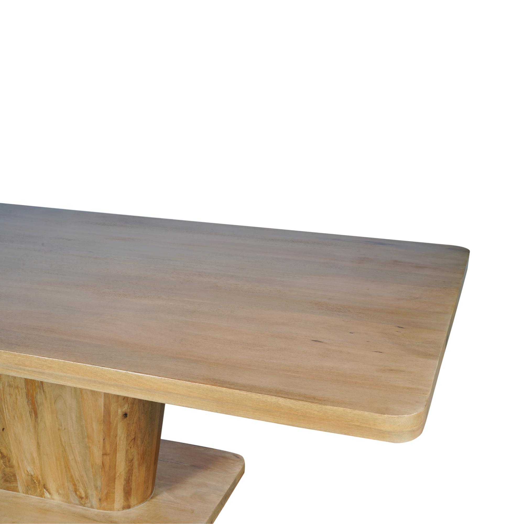 Eetkamertafel Voco | 240x110 cm | Mangohout blank gelakt