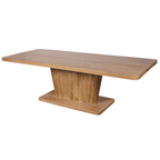 Eetkamertafel Voco | 240x110 cm | Mangohout blank gelakt