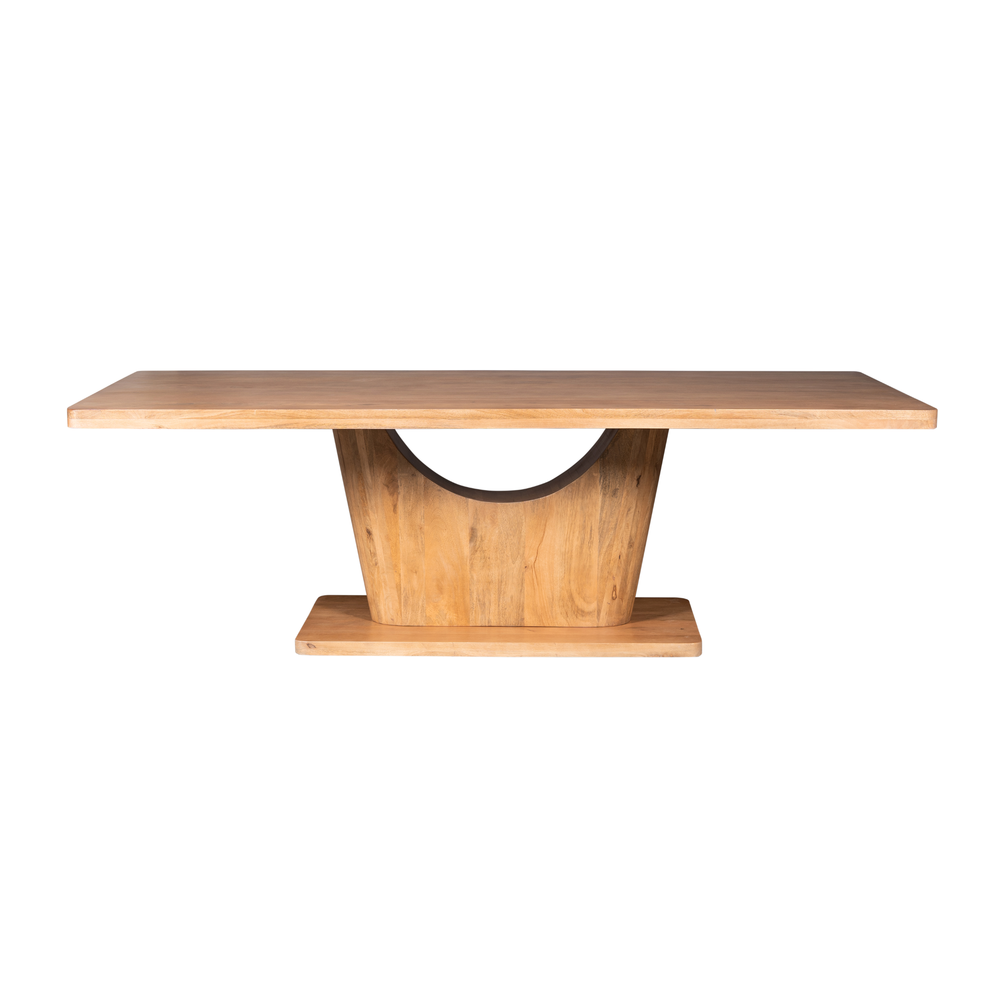 Eetkamertafel Voco | 240x110 cm | Mangohout blank gelakt