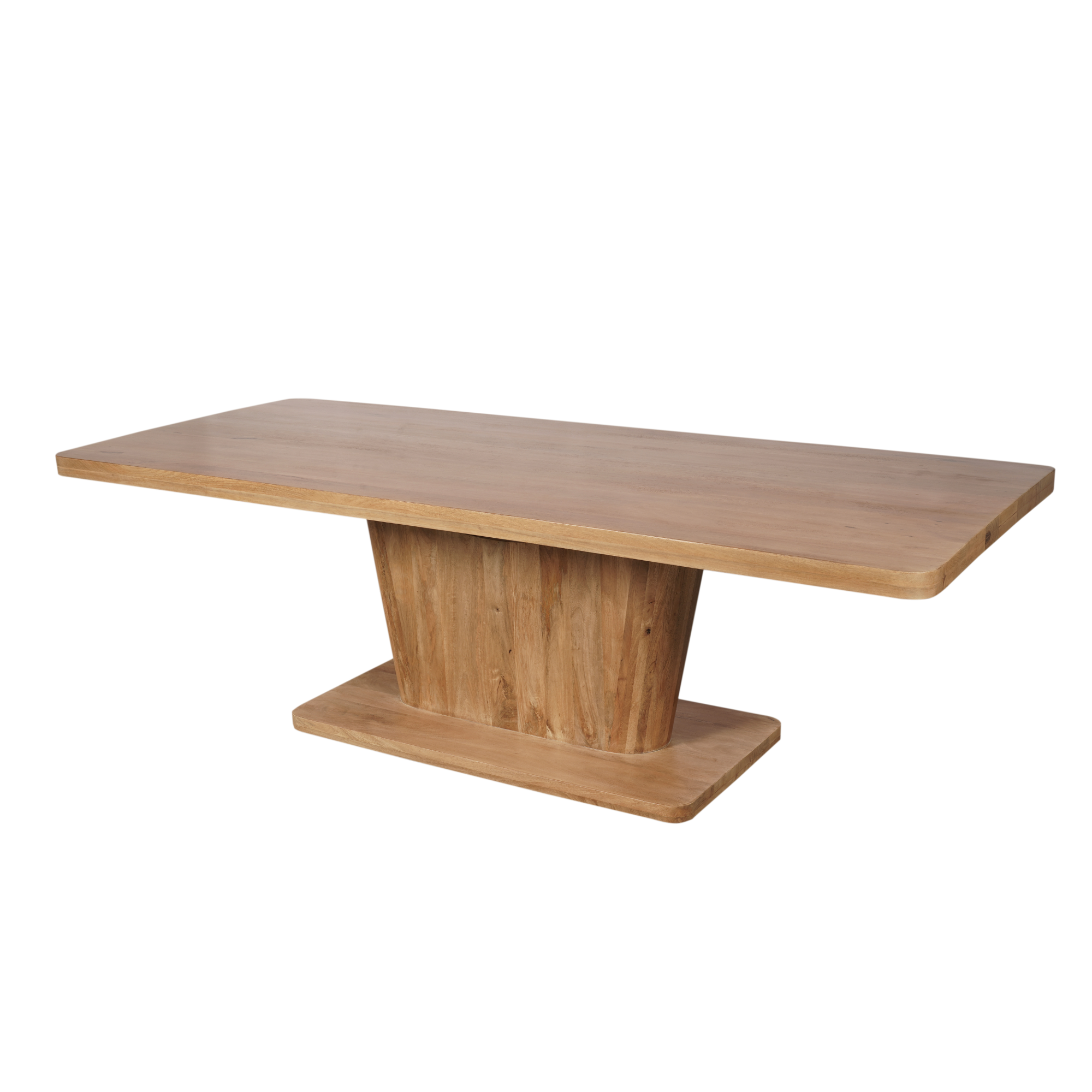 Eetkamertafel Voco | 240x110 cm | Mangohout blank gelakt