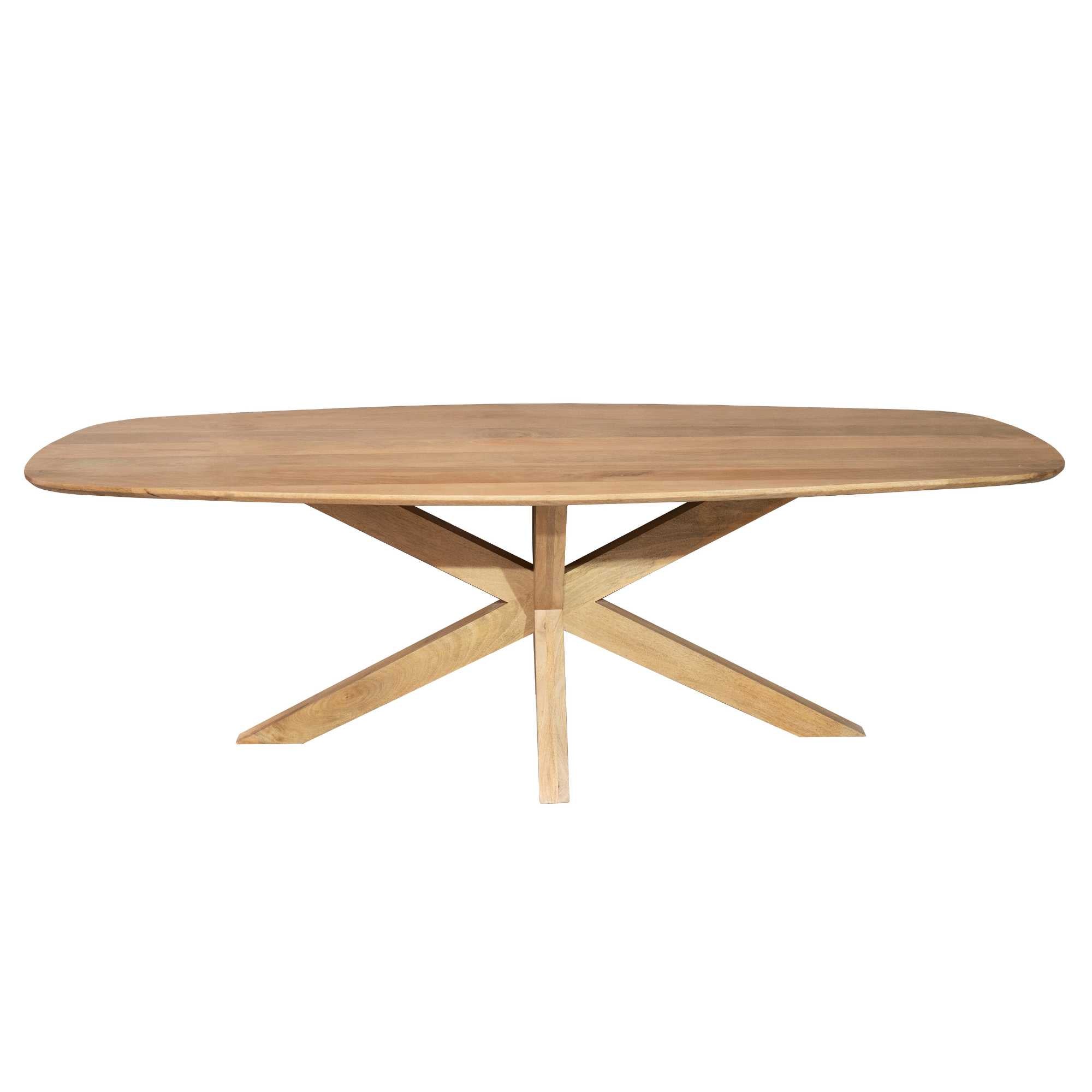 Eettafel Nina | Deens Ovaal | Mangohout 210x100