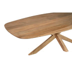 Eettafel Nina | Ovaal | Mangohout 240x110 cm
